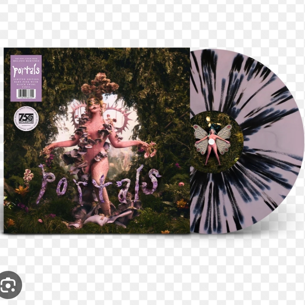 Melanie Martinez Portals Baby Pink With Black Swirl Vinyl